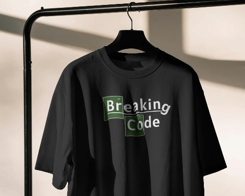 Breaking Code Oversized Tee — Drop Edition