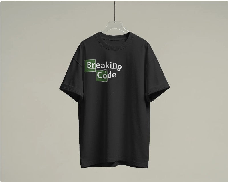 Breaking Code Oversized Tee — Drop Edition
